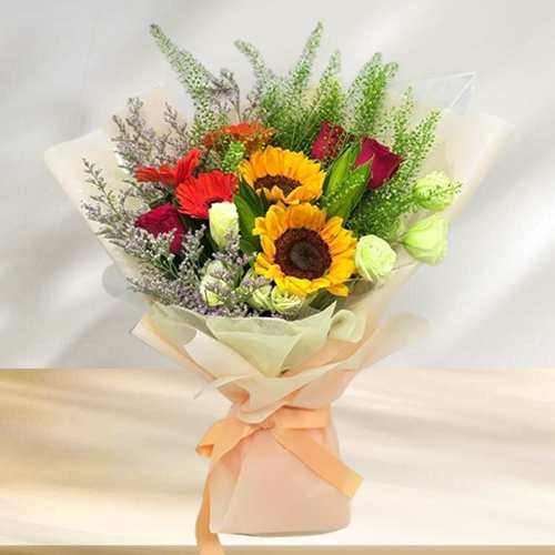 Bright N Cheerful Flower Bouquet