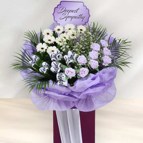 Tribute Condolence Flower Wreath