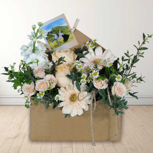 Soft Pastel Blooms For Mom