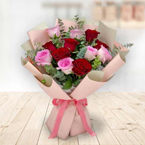Romantic Rose Embrace