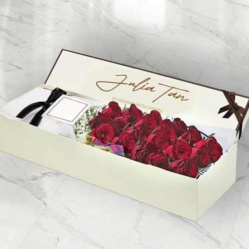 Rose Box Arrangement