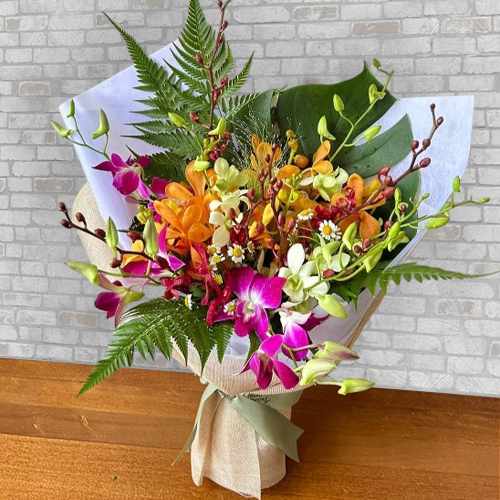 Tropical Orchids Bouquet