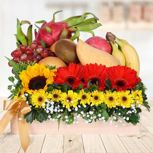 Cheerful Blooms Recovery Basket