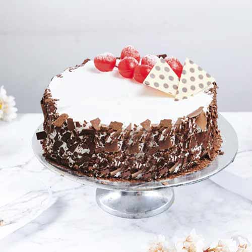 Eggless Black Forest Cake